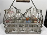 Milk Man Bottle Carrier w/8 bottles