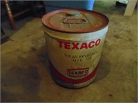 Texaco 5 gal oil can