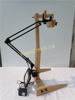 Magnifier with Light and Floor Stand