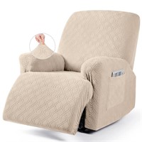 Recliner Chair Cover, 3-Pieces Stretch Recliner Co