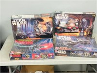4-as new Star Wars model kits