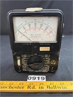 Vintage Bell System Voltmeter