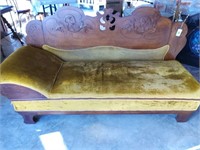 Gold Chaise Lounge