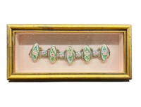 Vintage Framed Bracelet