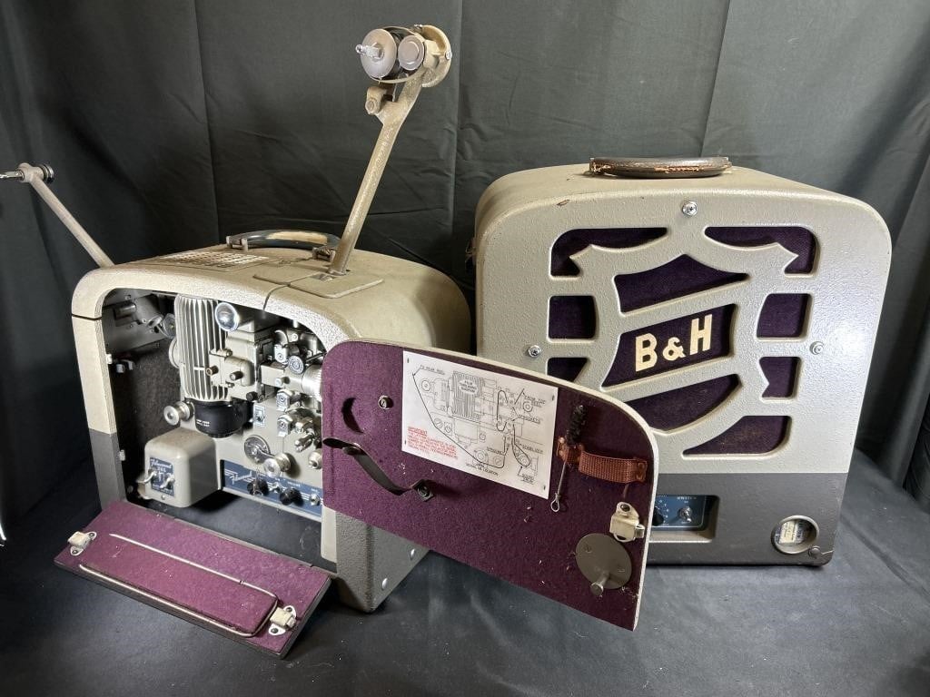 Antique Bell and Howell "FilmoSound" Projector and