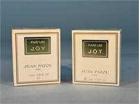 2 Bottles Jean Patou Parfum "Joy" Sealed