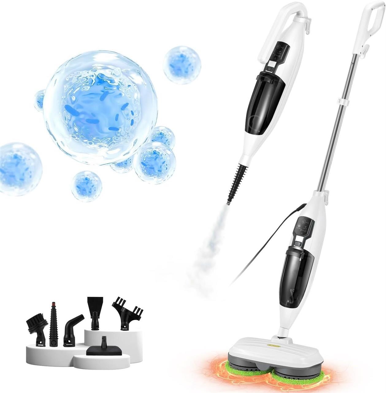 ```
15 in 1 Steam Spin Mop Cleaner
```