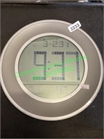 Digital Clock 8" In Diameter