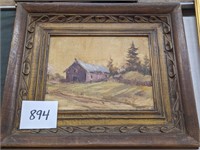 Vintage Oil Painting by Quariuccio - 14" x 16"