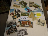 Vintage postcards, some local