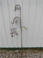 3 garden hooks 30" - 60"