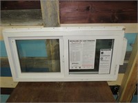 PLY GEM SLIDING WINDOW 40"X19" - NEVER USED