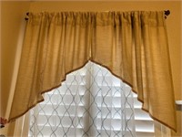 Two Sets of Window Valances