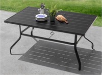 Nuu Garden - (1 PC) Iron Patio Dining Table (In