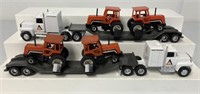 Pair of 1/64 Allis Chalmers Trucks and Laods