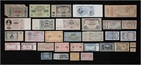 Lot of Russian Currency Mostly Civil War 1918