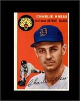 1954 Topps #219 Charlie Kress NRMT to NM-MT+