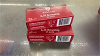 NEW in box 25 Auto (2 boxes) 100 Rounds