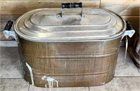 Copper Wash Boiler w/ Tin Lid