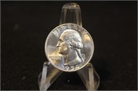 1954-D Uncirculated Washington Silver Quarter