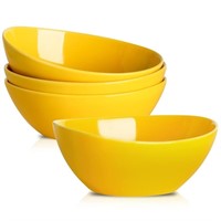 Hasense Large Serving Bowls, Ceramic Salad Mixing