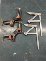 2 corner clamps, 2 Craftsman Work Clamps