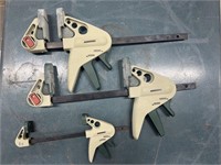 Masterforce ratcheting bar clamps