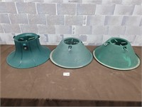 3 Plastic Christmas Tree stands