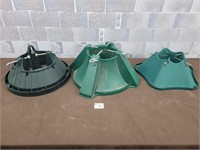 3 Plastic Christmas Tree stands