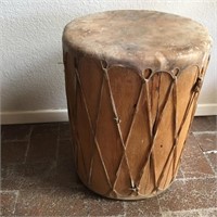Native Drum 18" X 12", Has Age Cracks