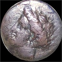 340-294 BC Chalkis Silver Drachm LIGHT CIRC