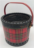 VINTAGE SCOTCH PLAID CAMPING GRILL