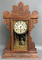 Antique Waterbury Gingerbread Mantle Clock