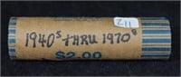 Roll of Mixed Date Jefferson Nickels