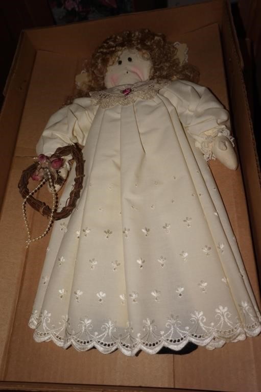 Cloth Christmas Angel Doll