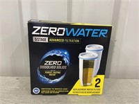 2 Pack Zero Water Repacement Filters
