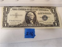 1957 Blue Seal $1 Bill