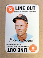1968 Topps Frank Howard Line Out Card Game #21