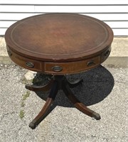 Mahogany Round End Table