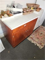 Vintage Cabinet w/  Top  2 Drawers, Approx