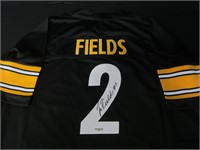 STEELERS JUSTIN FIELDS SIGNED JERSEY GAA COA