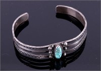 Route 66 Old Pawn Navajo Turquoise Bracelet