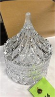 Beautiful Crystal Glass candy jar
