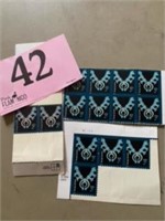 NAVAJO JEWELRY STAMPS 14 PCS