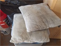 2 couch pillows