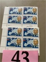 THE MARSHALL PLAN  8PCS STAMPS