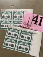 NEW YORK STOCK EXCHANGE STAMPS 8PCS