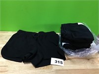 Wild Fable Black Shorts lot of 6 size Large