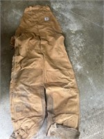 Carhardt overalls  no size