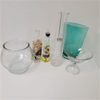 Mixed glassware